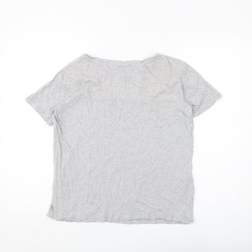 Marks and Spencer Grey Women's T-Shirt Size 10