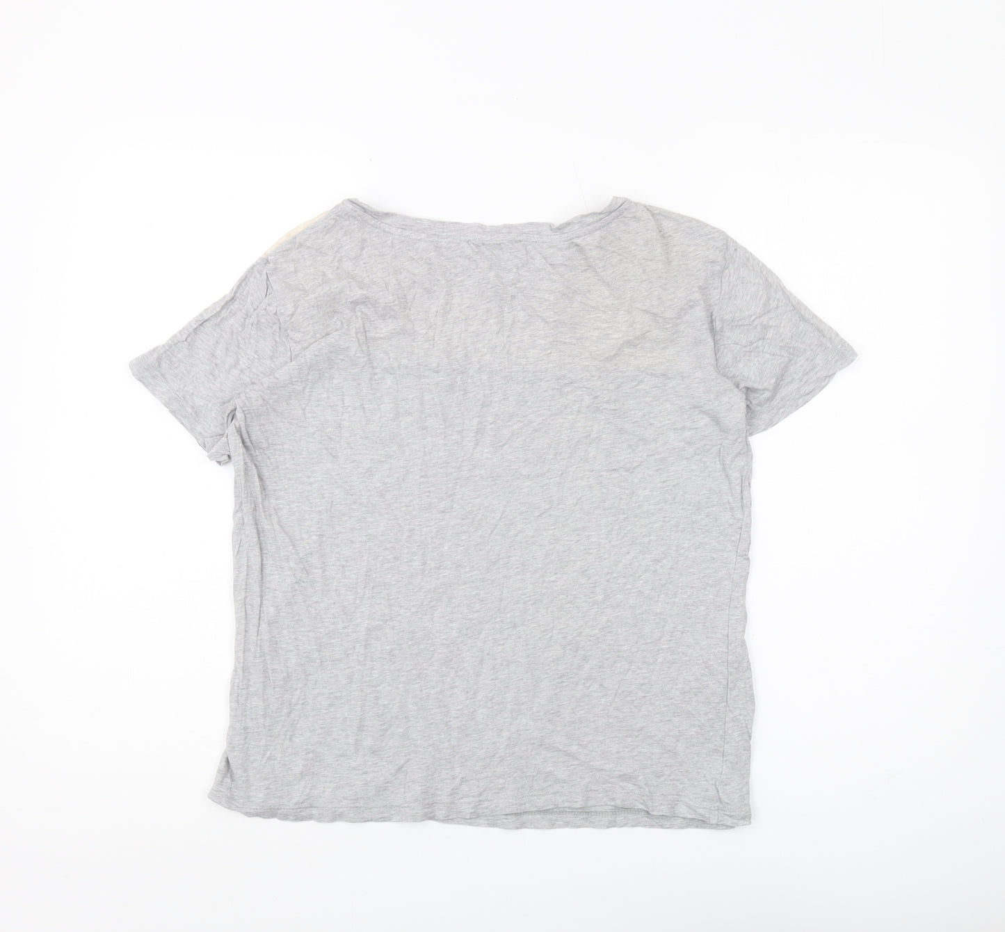 Marks and Spencer Grey Women's T-Shirt Size 10