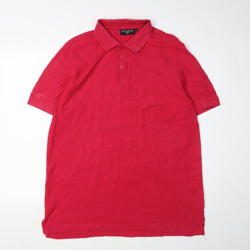 Glenmuir Men's Red Polo Shirt L Short Sleeve