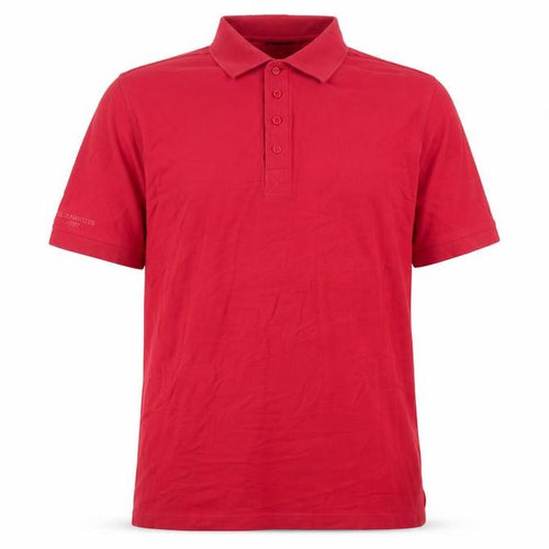 Glenmuir Men's Red Polo Shirt L Short Sleeve