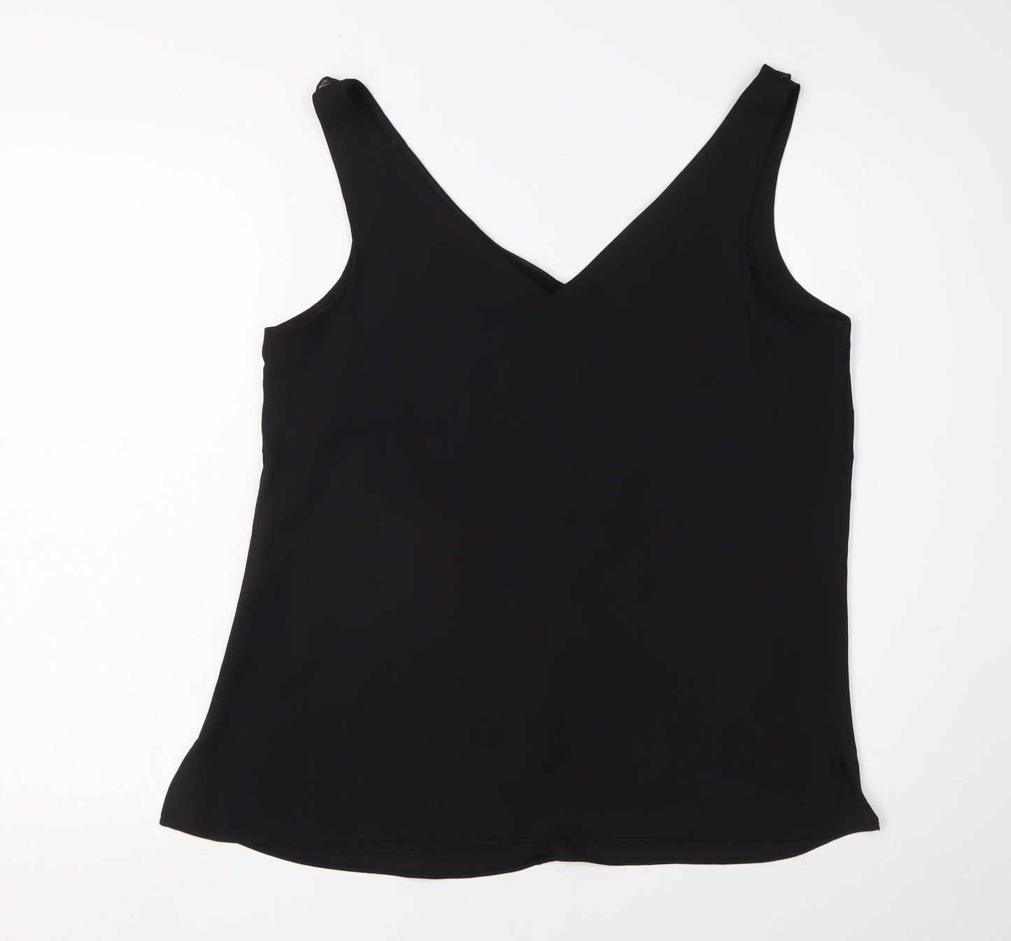 Wallis Women's Black Wrap Blouse - UK 12, Casual