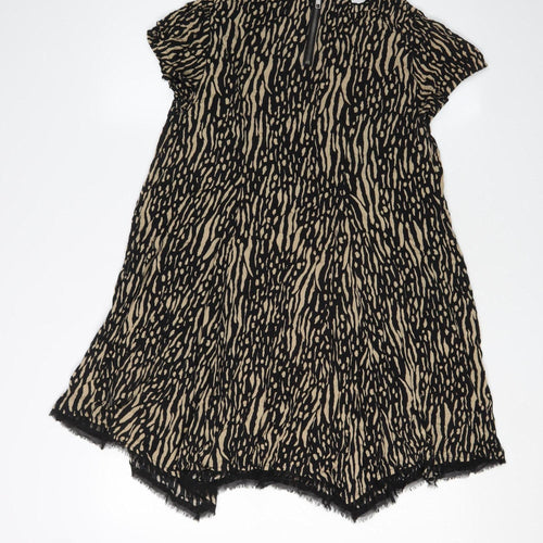 Silence + Noise Women's M Animal Print Dress