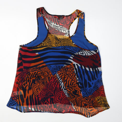 Marks and Spencer Women's Blue Tank Top Size 16