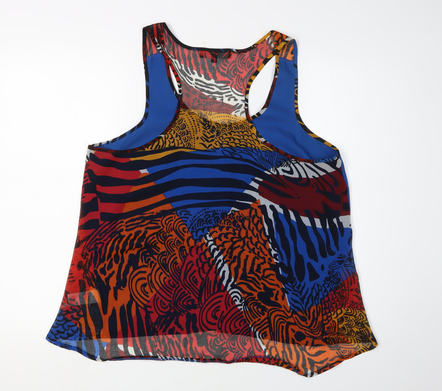 Marks and Spencer Women's Blue Tank Top Size 16