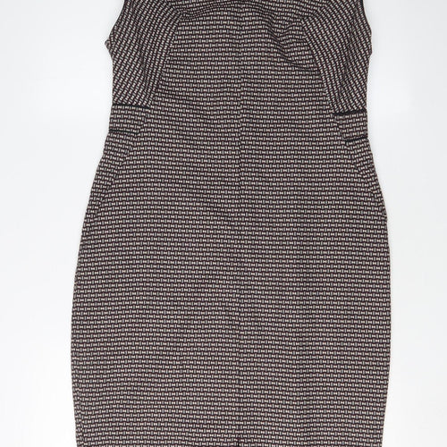 Next Women's Multicoloured Sheath Dress Size 14