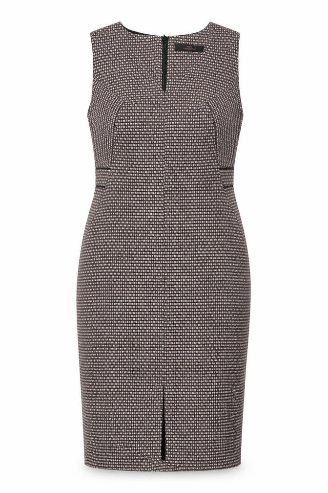 Front view of Next Women's Multicoloured Sheath Dress, size 14