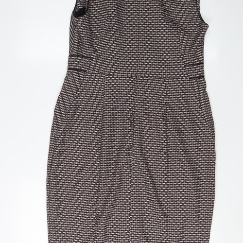 Next Women's Multicoloured Sheath Dress Size 14