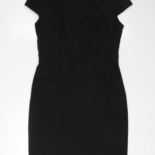 Next Women's Black Sheath Dress Size 12