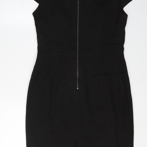 Next Women's Black Sheath Dress Size 12