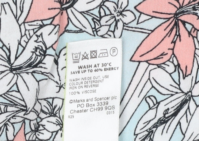 Marks and Spencer Women's Multicoloured Dress Size 10