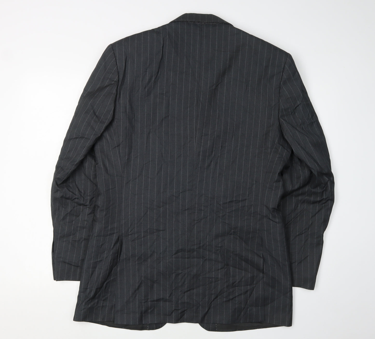 KJ Men's Black Regular Fit Blazer 40R