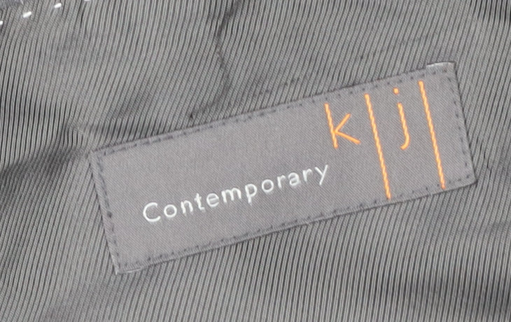 KJ Men's Black Regular Fit Blazer 40R
