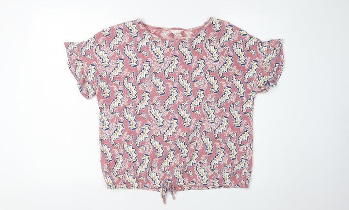 White Stuff Women Multicolour Floral Blouse UK 12