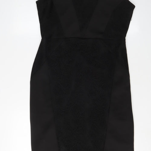 Dorothy Perkins Women's Black Pencil Dress Size 14