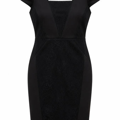 Dorothy Perkins Women's Black Pencil Dress Size 14