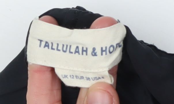 Tallulah & Hope Women's Black Jogger Trousers Size 12