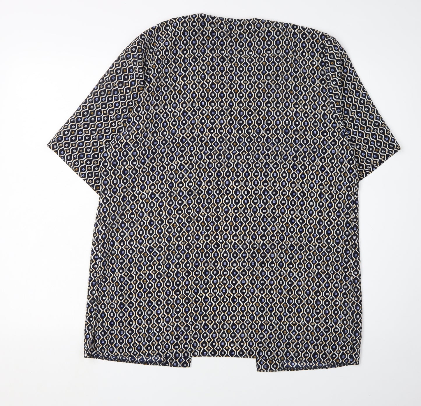 Saloos Women's Geometric Kimono Blouse, Size 14