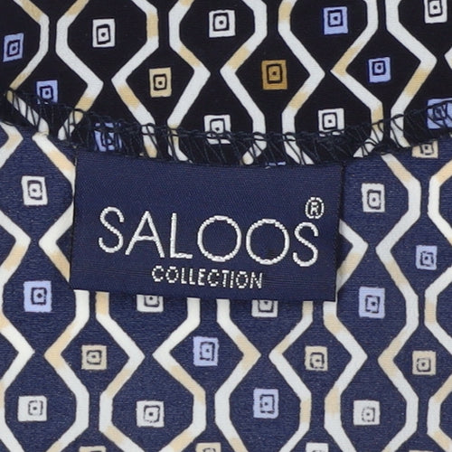 Saloos Women's Geometric Kimono Blouse, Size 14