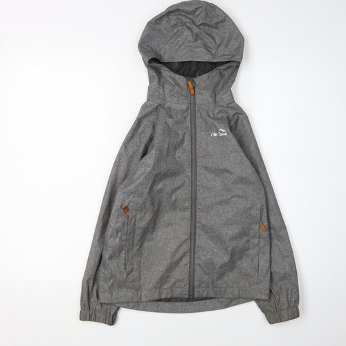 Peter Storm Boys Grey Waterproof Rain Coat 9-10 Years