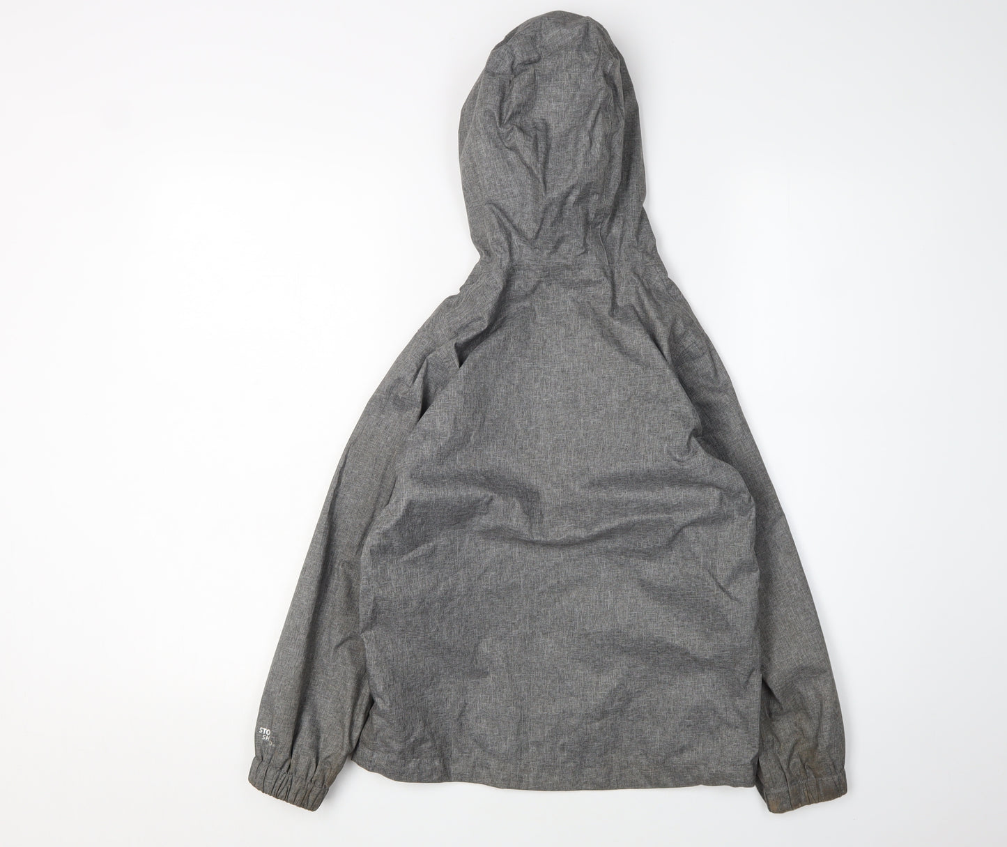 Peter Storm Boys Grey Waterproof Rain Coat 9-10 Years