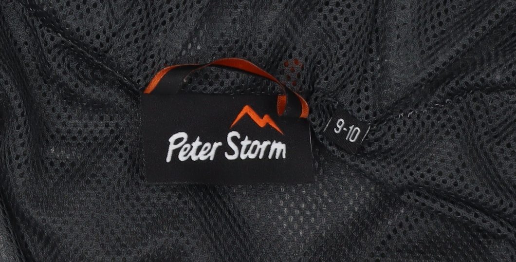 Peter Storm Boys Grey Waterproof Rain Coat 9-10 Years