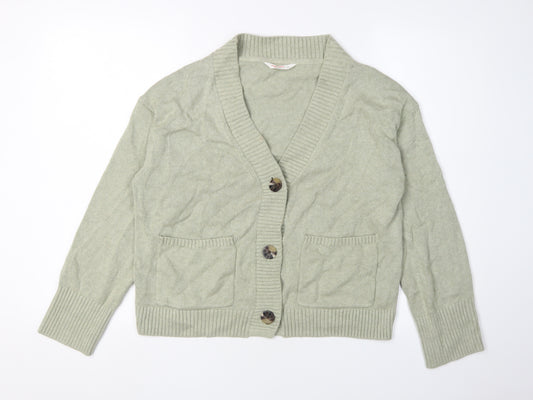 John Lewis Women's Green Cardigan S - New