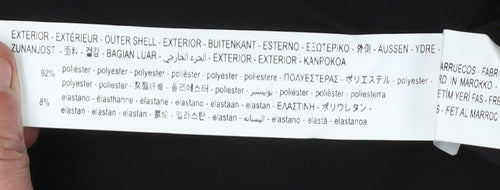 Zara Women's Black Bodycon Midi Dress - Size S