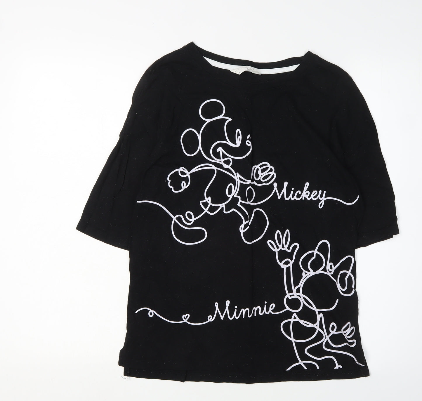 Marks & Spencer Women’s Black Disney Nightshirt Size 8