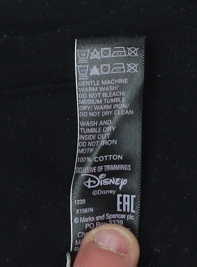 Marks & Spencer Women’s Black Disney Nightshirt Size 8