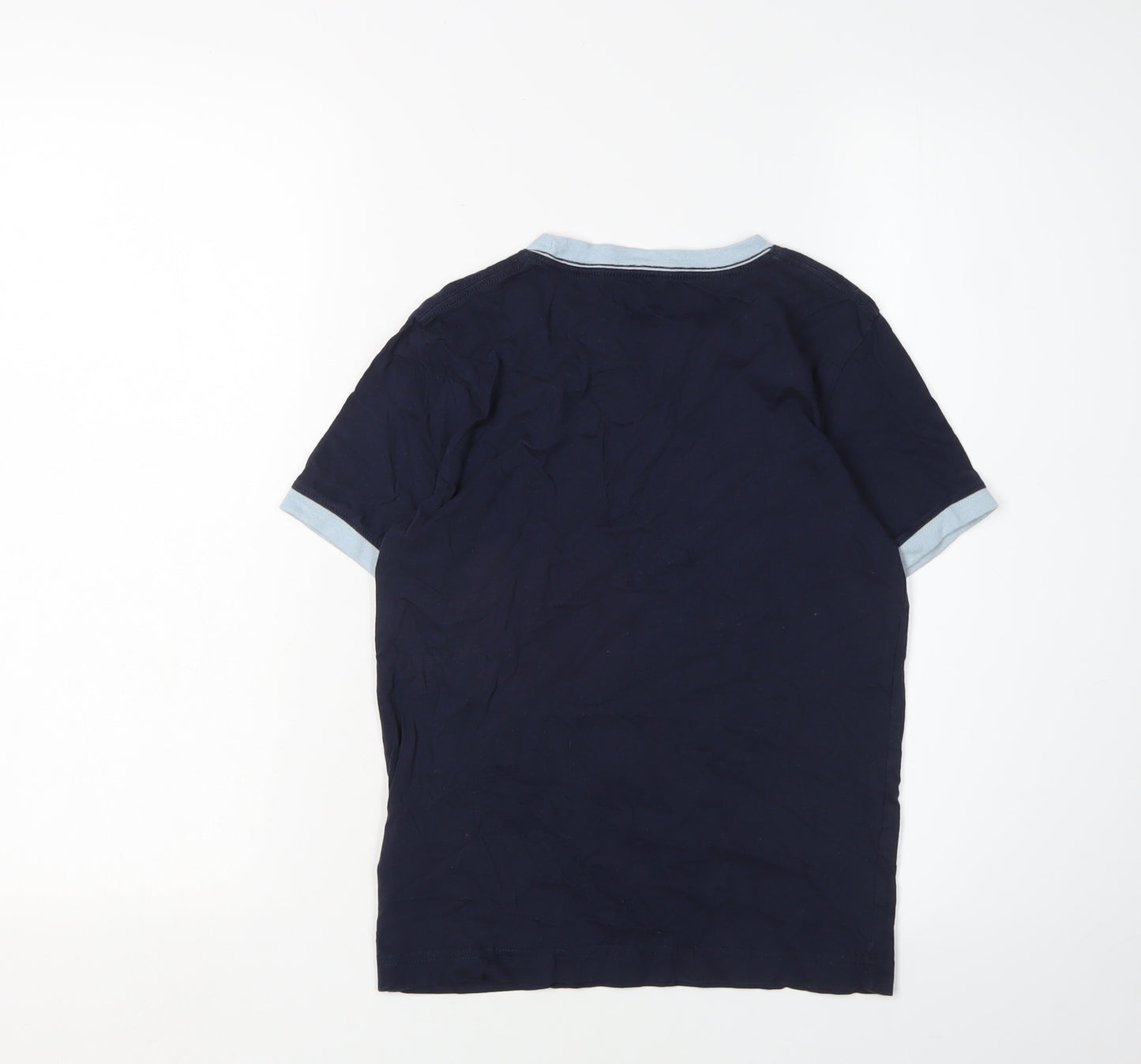 Converse Boys Blue Logo T-Shirt 8-10 Years Casual Basic