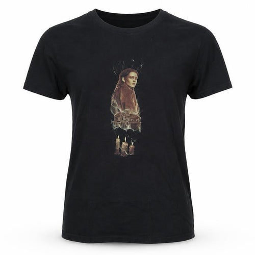 Netflix Black Women's S T-Shirt, Casual Crew Neck