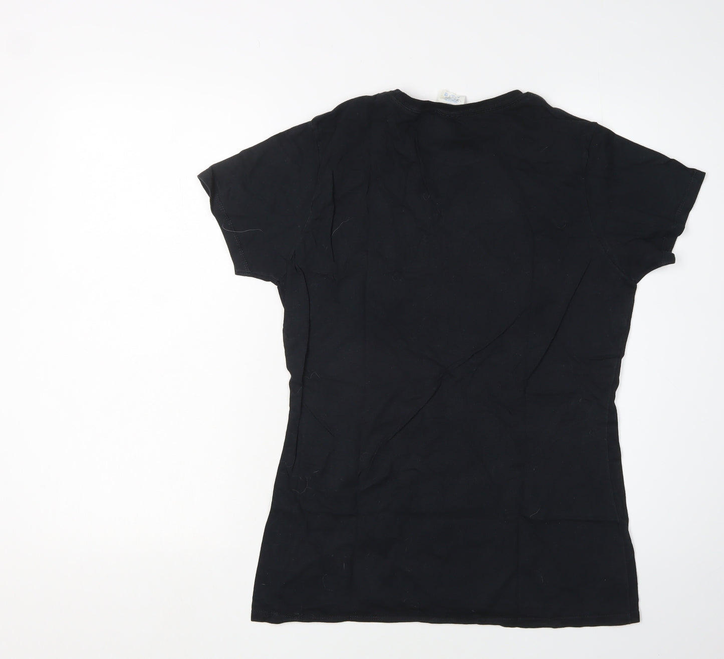 Netflix Black Women's S T-Shirt, Casual Crew Neck