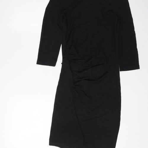 Vila Women's Black Bodycon Dress, Size S - Stylish & Chic