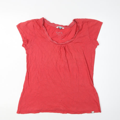 White Stuff Women's Red T-Shirt Size 12