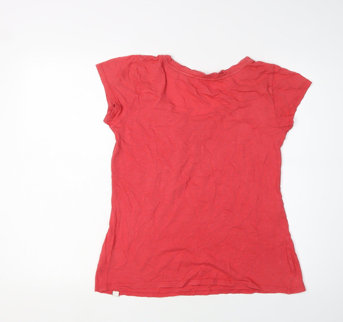 White Stuff Women's Red T-Shirt Size 12