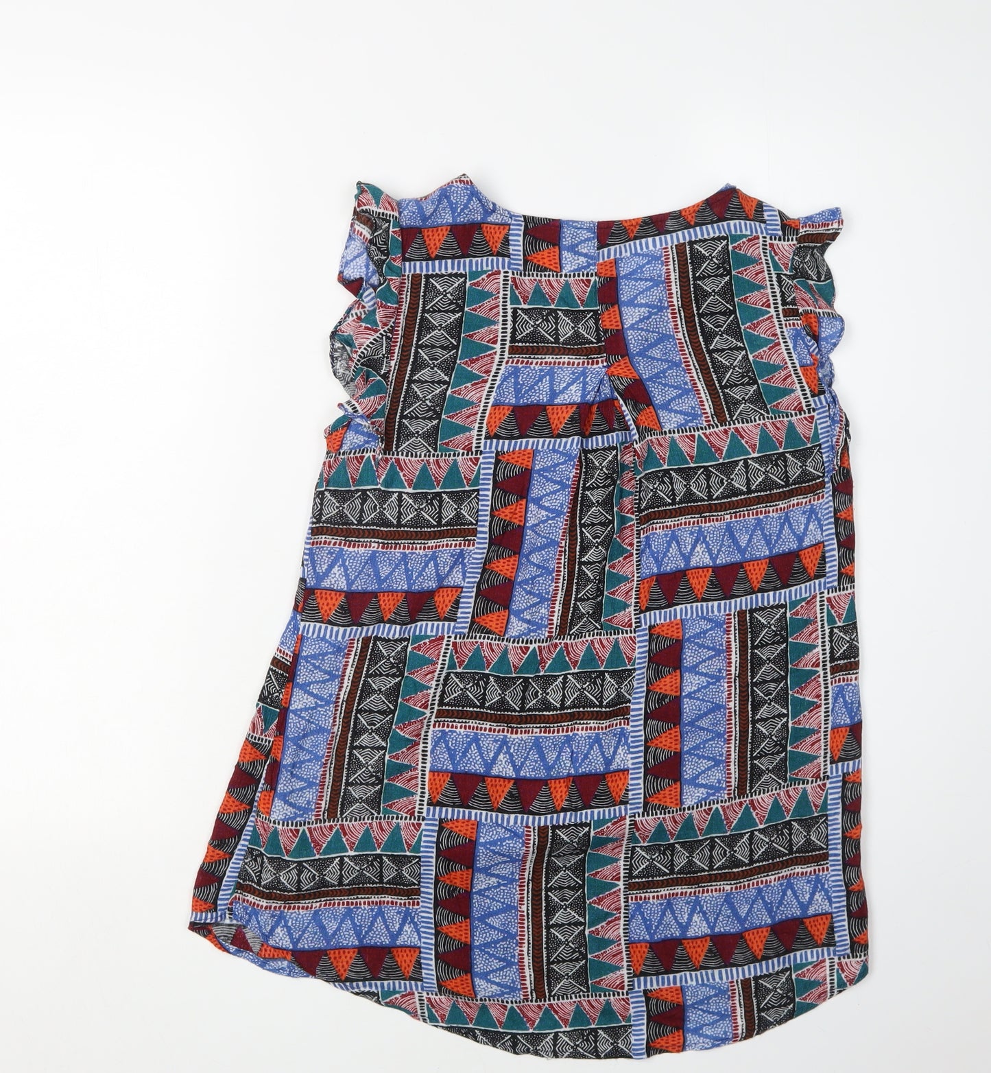 Fat Face Women's Multicoloured Tunic Blouse Size 6