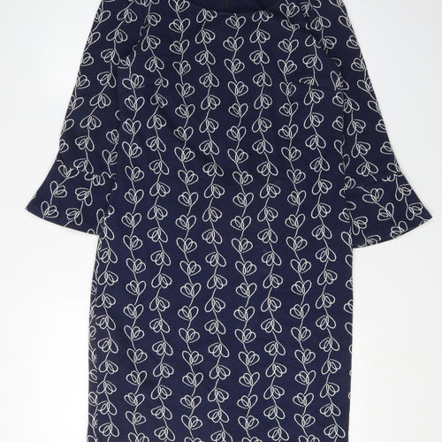 Boden Women's Blue Shift Dress Size 10