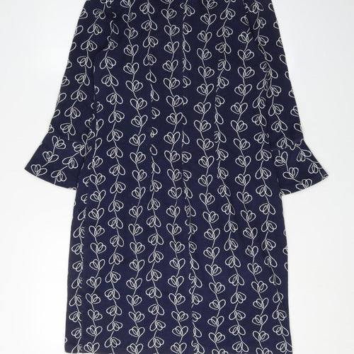 Boden Women's Blue Shift Dress Size 10