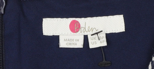 Boden Women's Blue Shift Dress Size 10