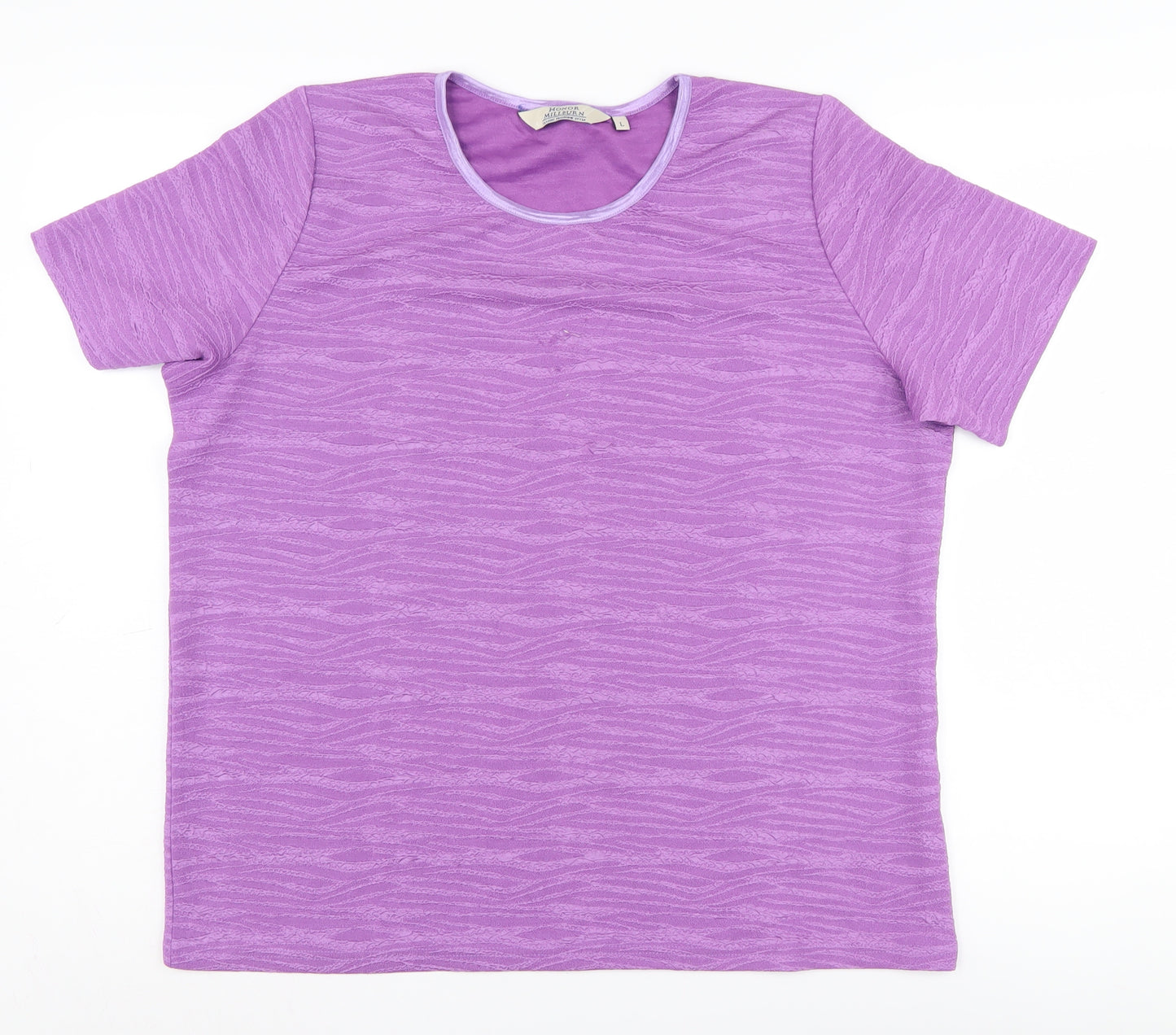 Purple Honor Millburn Women's Basic T-Shirt L