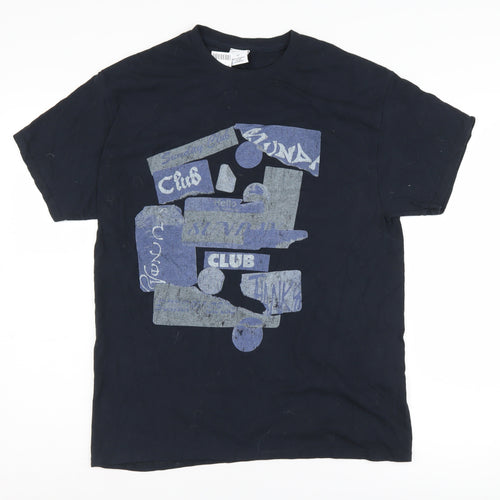 Urban Outfitters Men's Black Graphic Print T-Shirt Size S