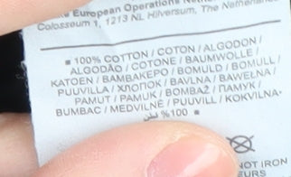 Nike Men's Black S T-Shirt, Logo Crew Neck