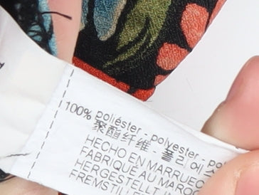 Zara Women's Multicoloured S Paperbag Shorts