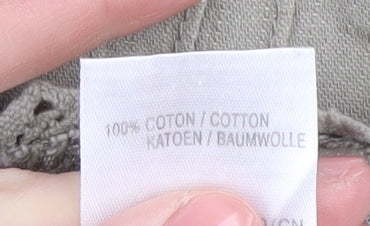 Damart Women's Beige Cotton Skirt Size 24