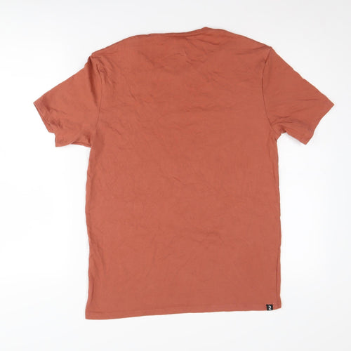 Decathlon Men’s Slim Brown T-Shirt, Large