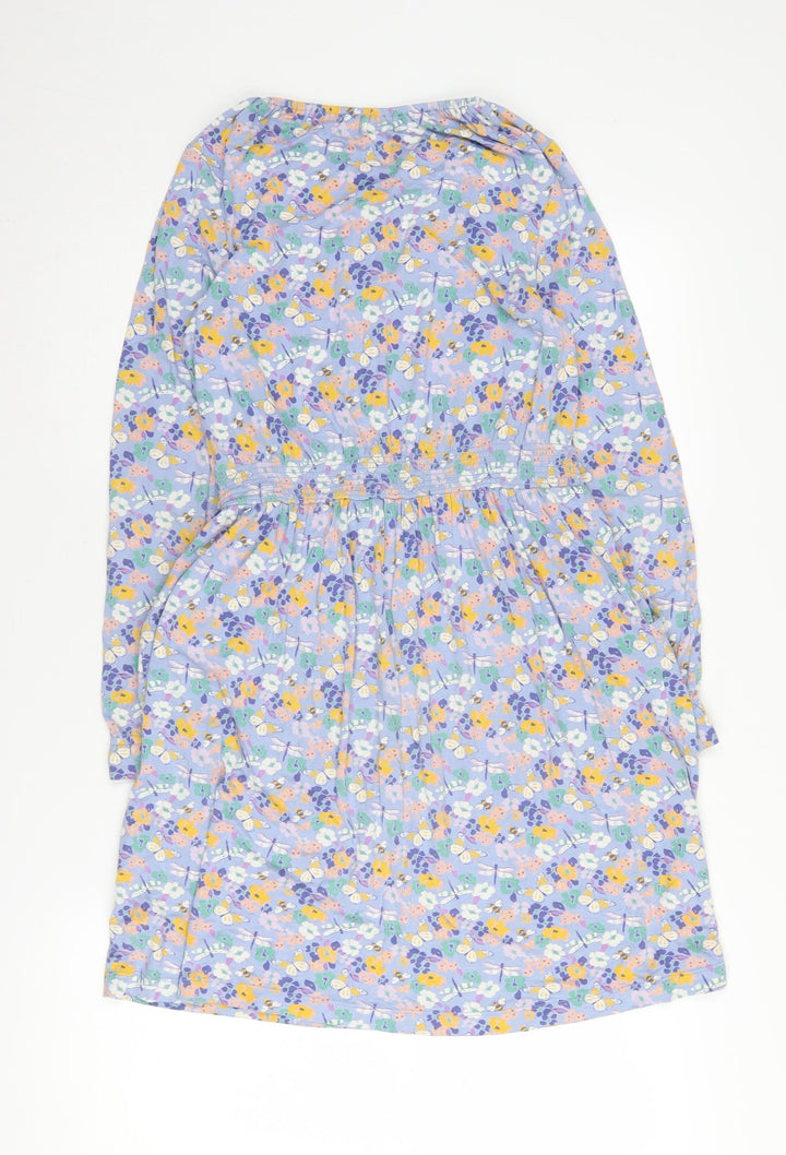 FatFace Girls Multicoloured Floral Knee Length Dress 12-13 Years