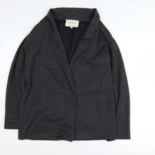 River Island Women's Black Blazer Size 10