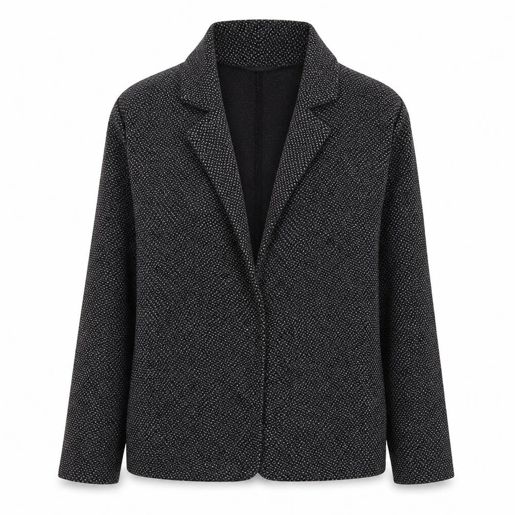 Front view of River Island Women's Black Blazer, size 10