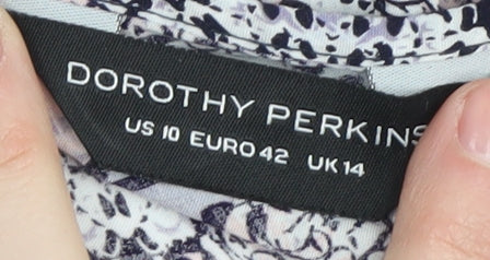 Dorothy Perkins Women's Multicoloured Tank, Size 14