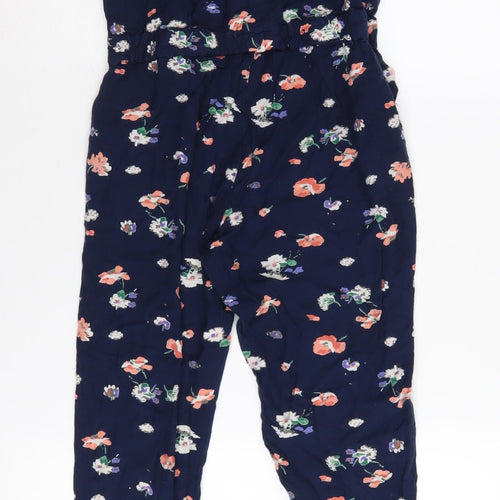 River Island Girls Floral Jumpsuit, Multicoloured, 11 Years